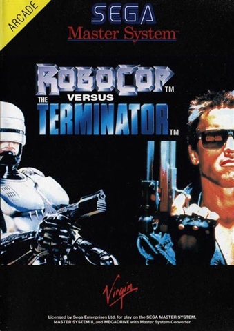 Robocop vs Terminator 【中古・SMS欧州版】 RoboCop versus The Terminator - Europe All sides - Scans